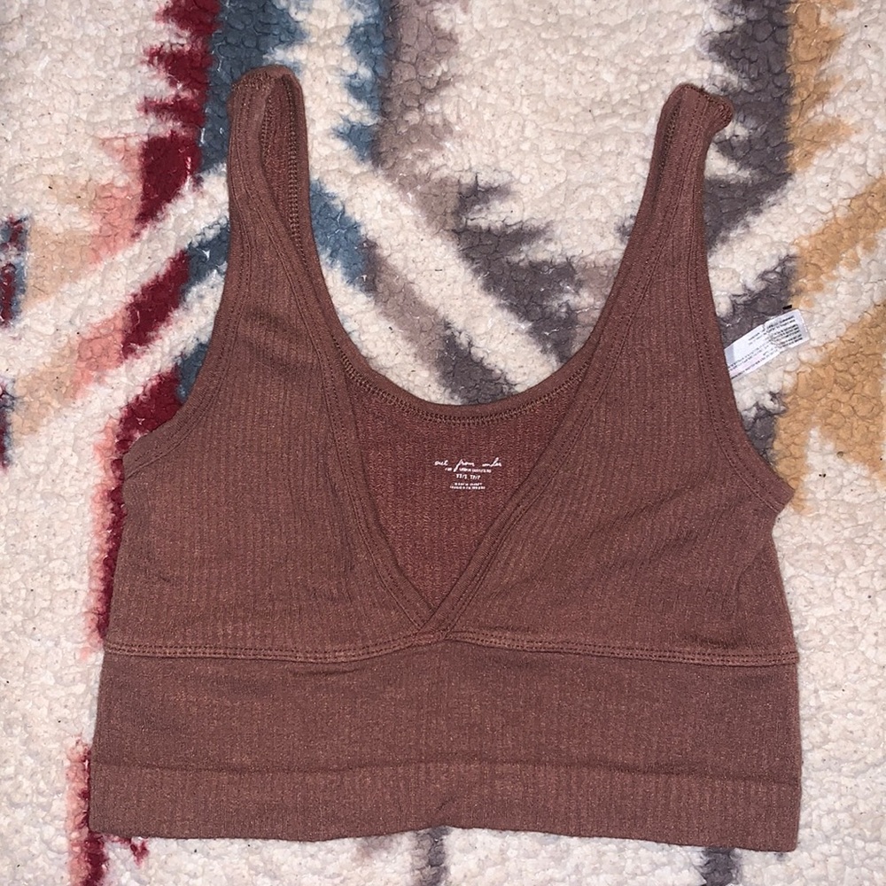 Urban Outfitters Out from Under Drew Seamless Surplice Bra Crop top